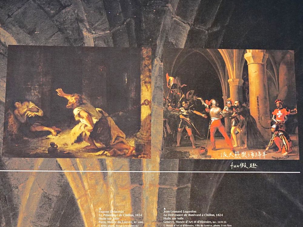 西庸堡Château de Chillon瑞士蒙特勒︱漂浮在日內瓦湖上的中世紀童話古堡！是皇宮還是監獄？走進拜倫筆下的詩意與哀愁（含交通攻略）～春季德瑞13日夢幻跟團︱DAY5-3