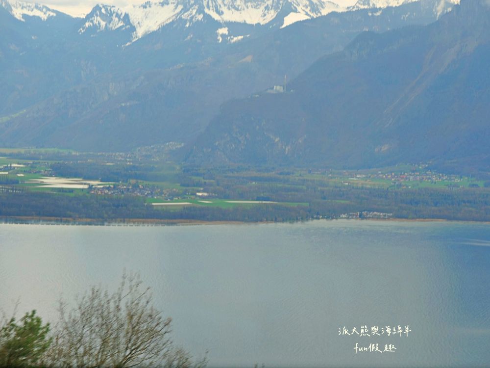 黃金列車（GoldenPass Line）初體驗︱瑞士景觀列車穿梭雲霧仙境，從蒙特勒（Montreux）出發的浪漫鐵道之旅～春季德瑞13日夢幻跟團︱DAY5-4