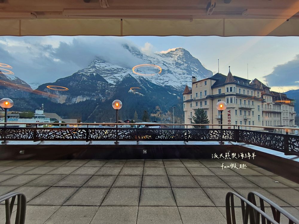 Hotel Kreuz & Post︱格林德瓦Grindelwald火車站出來就到！入住少女峰童話山城，連泊兩晚享受艾格峰景觀與道地美食～春季德瑞13日夢幻跟團︱DAY5-5