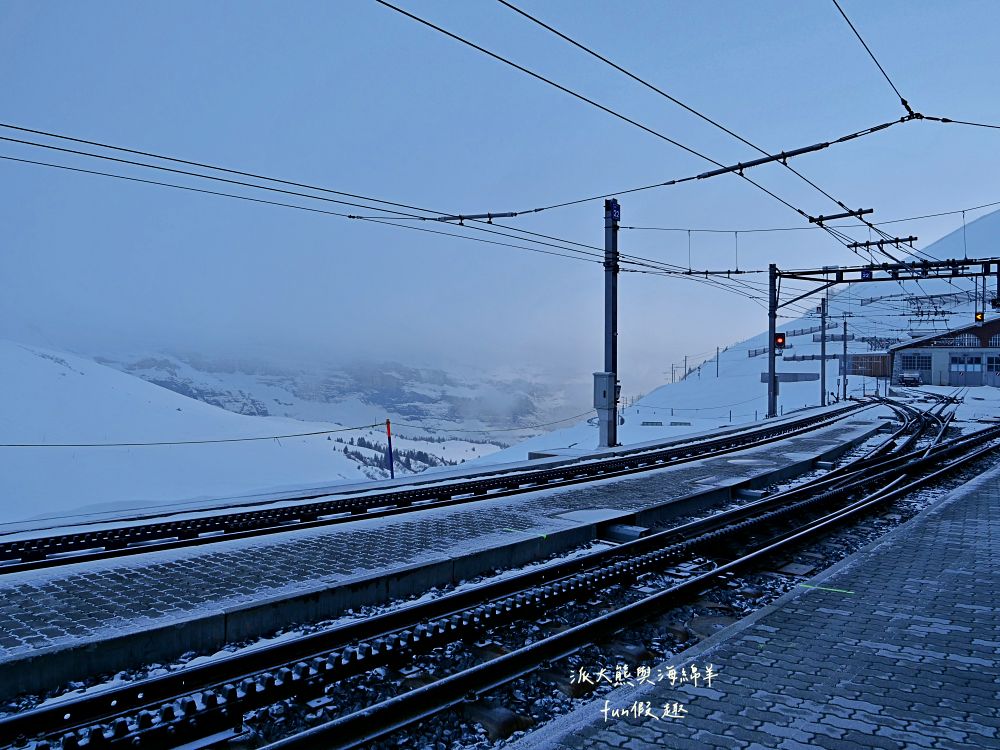 少女峰鐵路Jungfraubahn絕美視角：百年傳奇鐵路&艾格快線纜車，解鎖歐洲之巔（Top of Europe） 絕美雪景～春季德瑞13日夢幻跟團︱DAY6-1