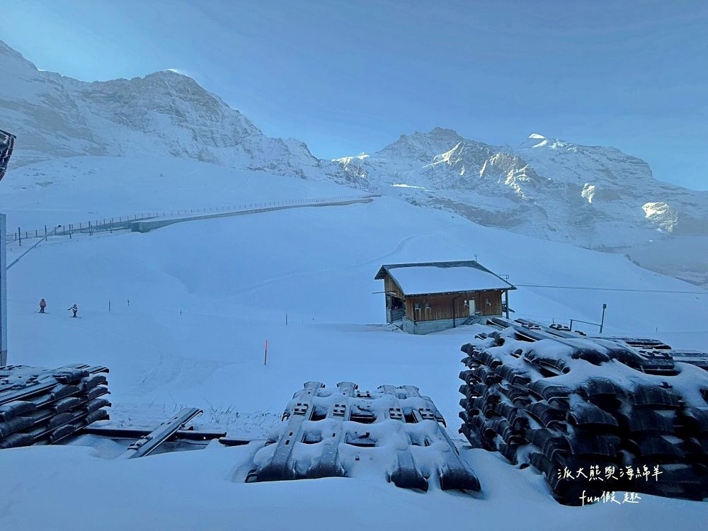 少女峰鐵路Jungfraubahn絕美視角：百年傳奇鐵路&艾格快線纜車，解鎖歐洲之巔（Top of Europe） 絕美雪景～春季德瑞13日夢幻跟團︱DAY6-1