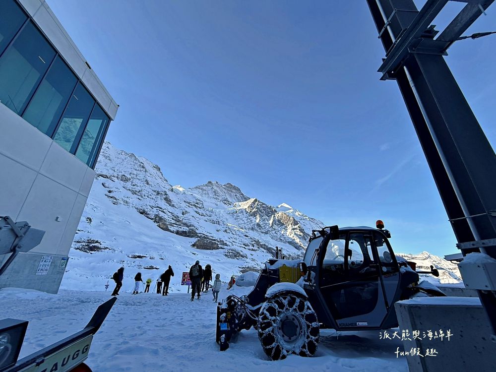 少女峰鐵路Jungfraubahn絕美視角：百年傳奇鐵路&艾格快線纜車，解鎖歐洲之巔（Top of Europe） 絕美雪景～春季德瑞13日夢幻跟團︱DAY6-1