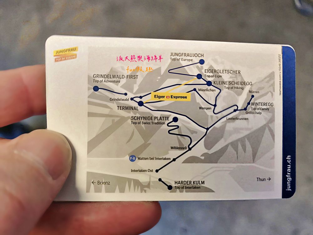 少女峰鐵路Jungfraubahn絕美視角：百年傳奇鐵路&艾格快線纜車，解鎖歐洲之巔（Top of Europe） 絕美雪景～春季德瑞13日夢幻跟團︱DAY6-1