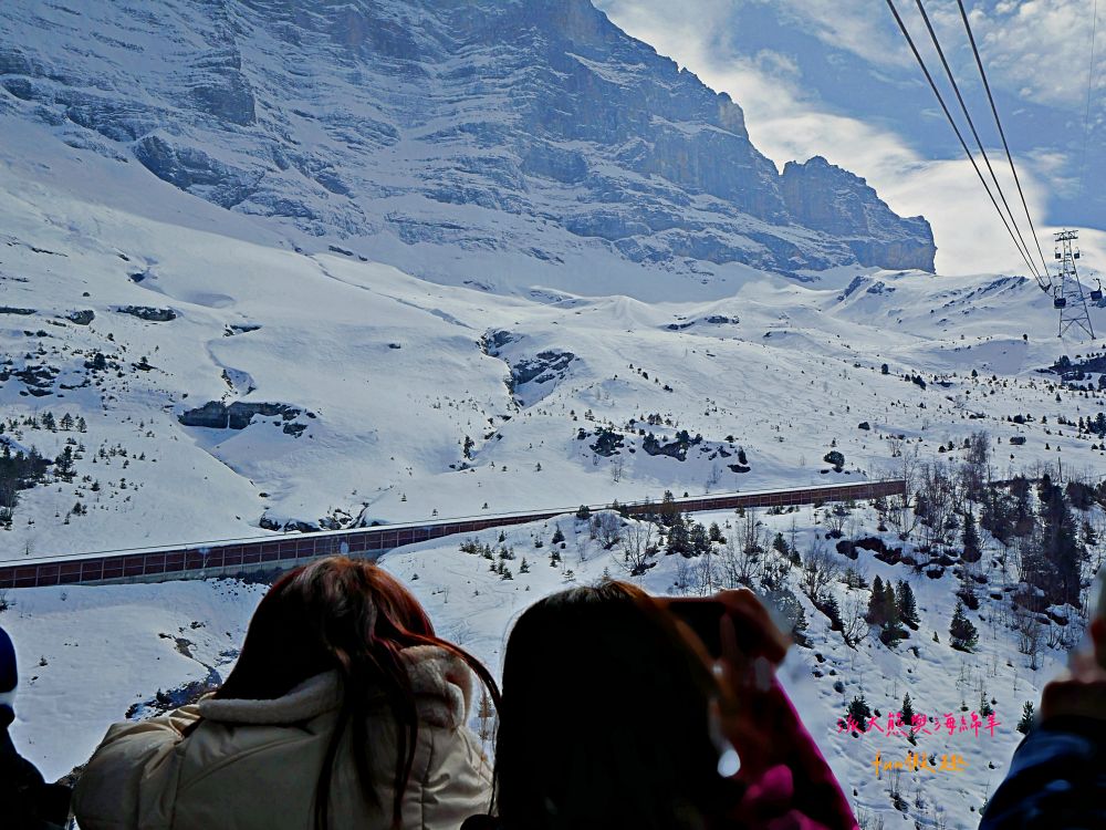 少女峰鐵路Jungfraubahn絕美視角：百年傳奇鐵路&艾格快線纜車，解鎖歐洲之巔（Top of Europe） 絕美雪景～春季德瑞13日夢幻跟團︱DAY6-1