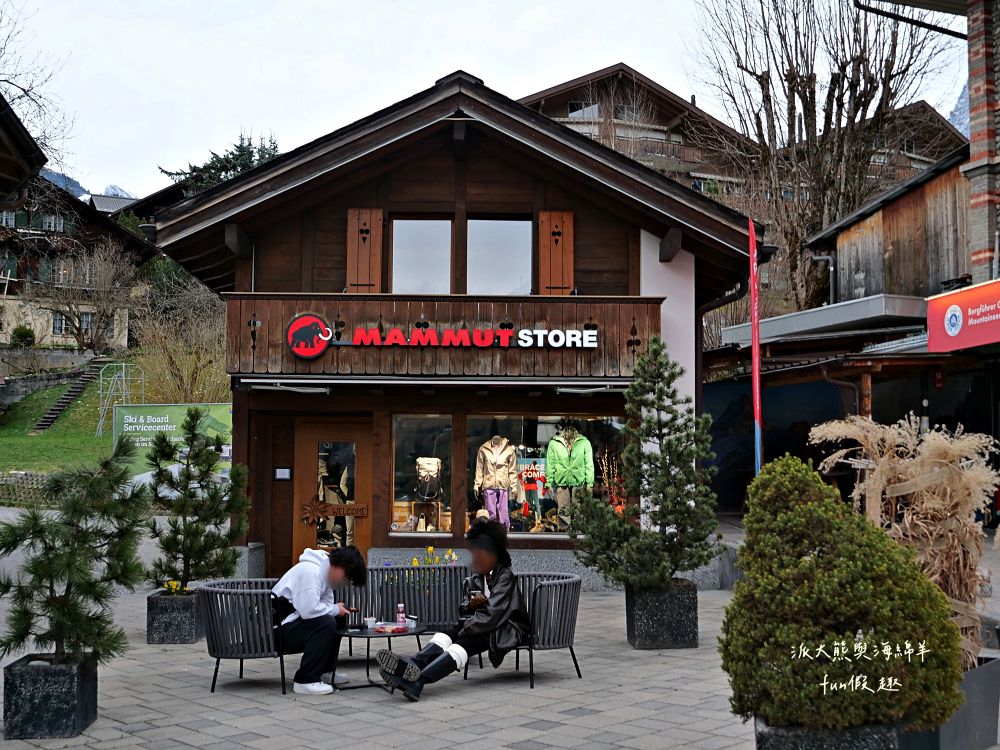 格林德瓦（Grindelwald）︱少女峰最美冰河村！走進明信片裡的童話小鎮！Hotel Kreuz & Post住宿周邊漫步與退稅指南～春季德瑞13日夢幻跟團︱DAY6-6