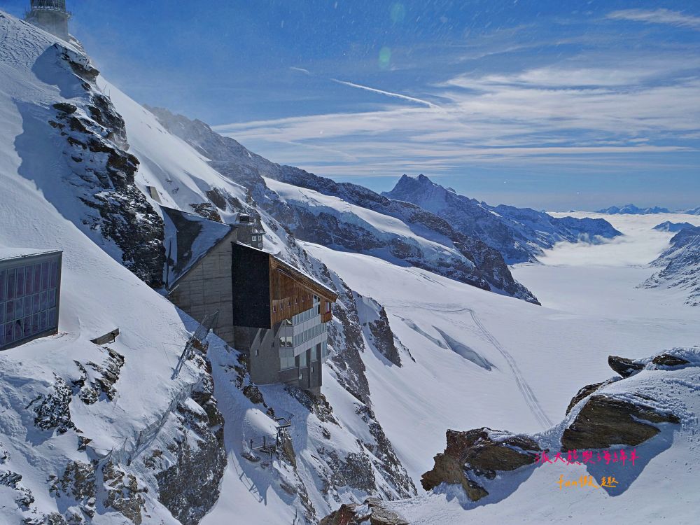 少女峰Jungfraujoch︱Plateau展望台&Sphinx Terrace天文台，一生必去一次歐洲之巔！海拔3,454公尺的銀白樂園，360度環視阿爾卑斯山絕景～春季德瑞13日夢幻跟團︱DAY6-2