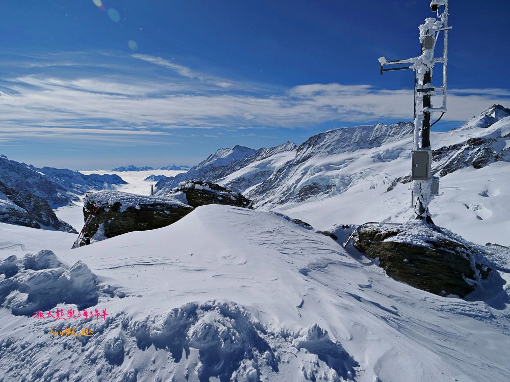 少女峰Jungfraujoch︱Plateau展望台&Sphinx Terrace天文台，一生必去一次歐洲之巔！海拔3,454公尺的銀白樂園，360度環視阿爾卑斯山絕景～春季德瑞13日夢幻跟團︱DAY6-2