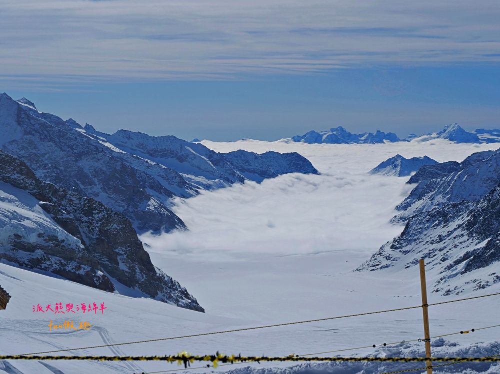 少女峰Jungfraujoch︱Plateau展望台&Sphinx Terrace天文台，一生必去一次歐洲之巔！海拔3,454公尺的銀白樂園，360度環視阿爾卑斯山絕景～春季德瑞13日夢幻跟團︱DAY6-2