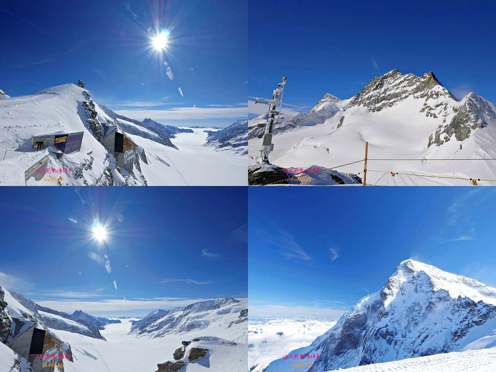 少女峰Jungfraujoch︱Plateau展望台&Sphinx Terrace天文台，一生必去一次歐洲之巔！海拔3,454公尺的銀白樂園，360度環視阿爾卑斯山絕景～春季德瑞13日夢幻跟團︱DAY6-2
