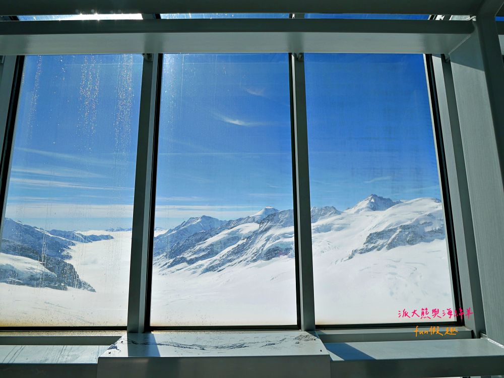 少女峰Jungfraujoch︱Plateau展望台&Sphinx Terrace天文台，一生必去一次歐洲之巔！海拔3,454公尺的銀白樂園，360度環視阿爾卑斯山絕景～春季德瑞13日夢幻跟團︱DAY6-2
