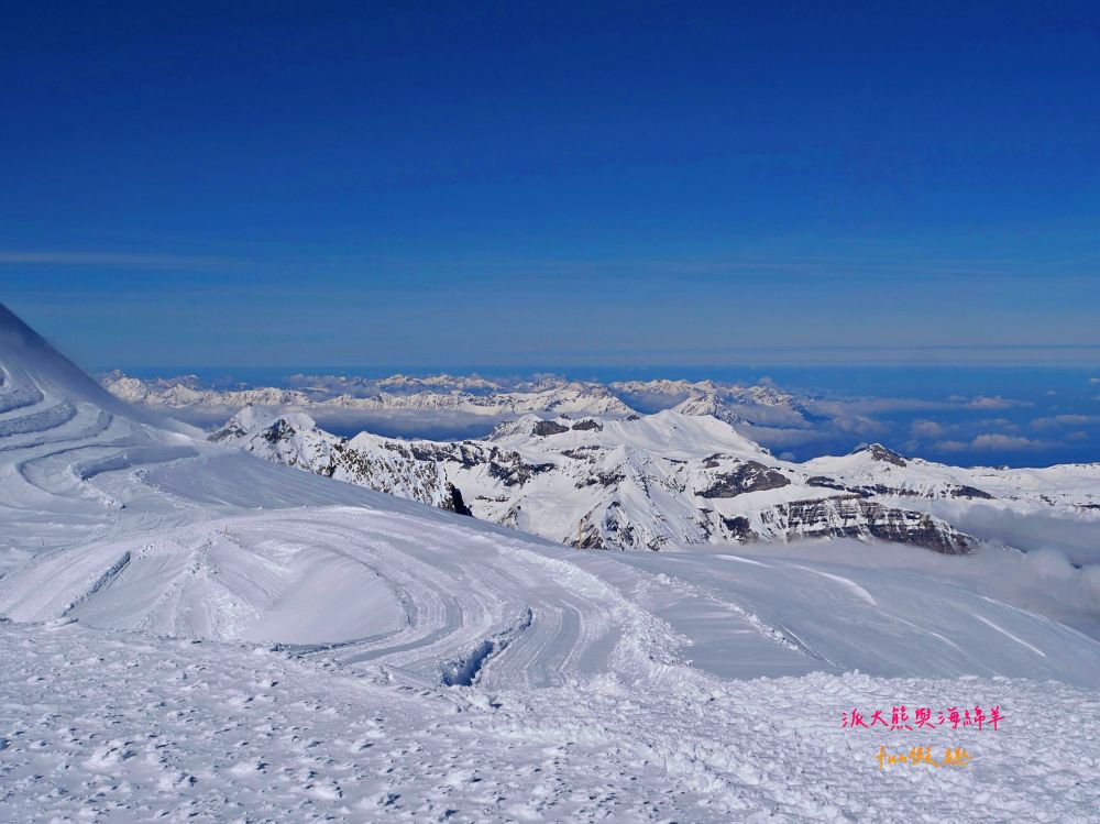少女峰Jungfraujoch︱Plateau展望台&Sphinx Terrace天文台，一生必去一次歐洲之巔！海拔3,454公尺的銀白樂園，360度環視阿爾卑斯山絕景～春季德瑞13日夢幻跟團︱DAY6-2