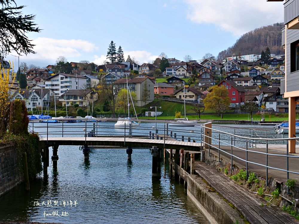 圖恩湖 Thunersee︱揮別少女峰！阿爾卑斯山的藍寶石：欣賞圖恩湖絕美湖光，從施皮茨前往策馬特的浪漫轉場（含交通資訊） ～春季德瑞13日夢幻跟團︱DAY7-1