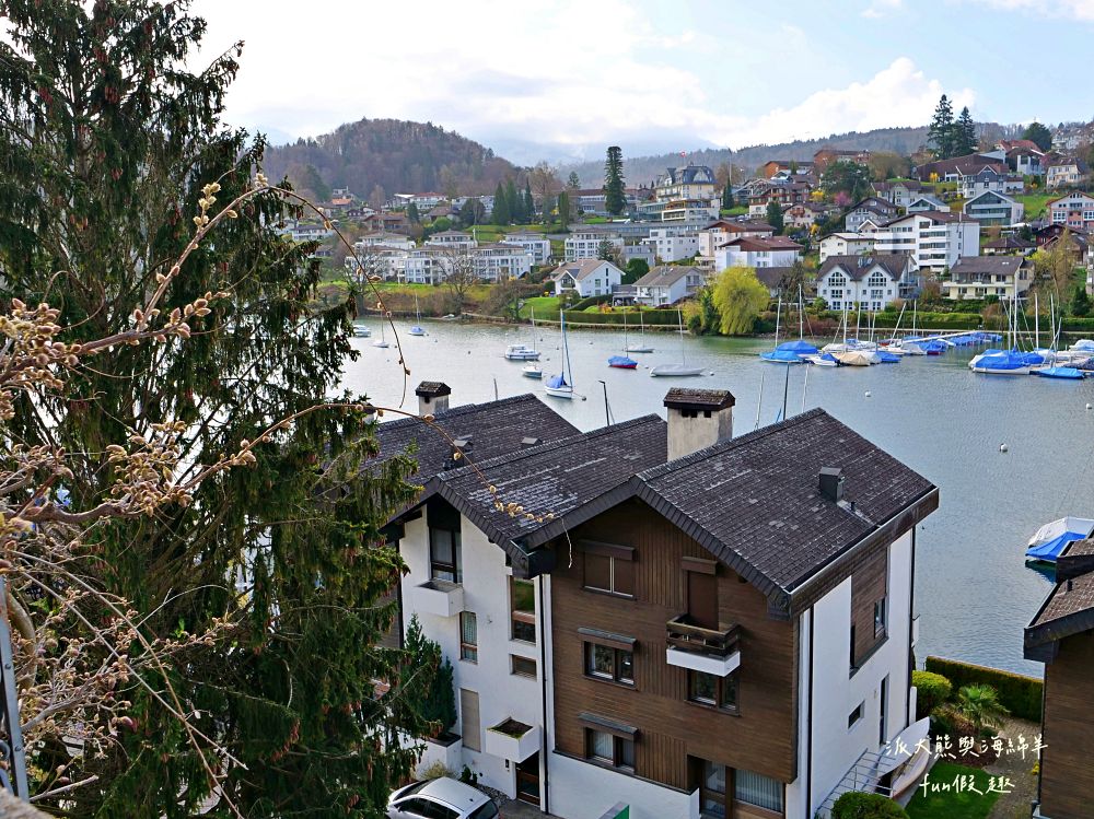 圖恩湖 Thunersee︱揮別少女峰！阿爾卑斯山的藍寶石：欣賞圖恩湖絕美湖光，從施皮茨前往策馬特的浪漫轉場（含交通資訊） ～春季德瑞13日夢幻跟團︱DAY7-1