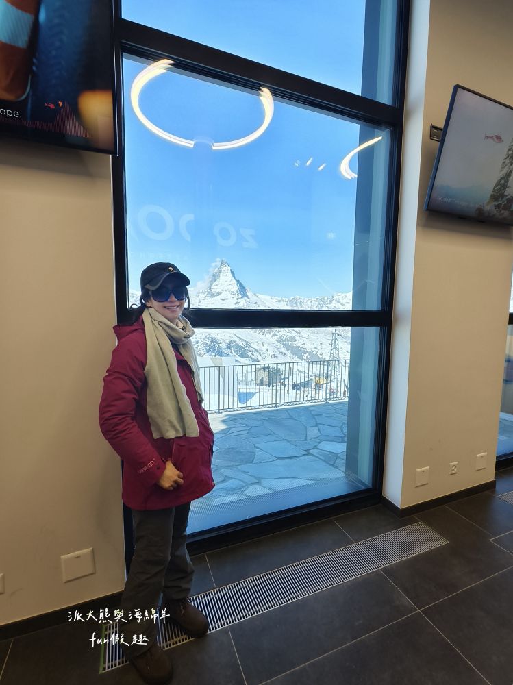 馬特洪峰（Matterhorn）︱搭乘登山鐵道前往Gornergrat、眺望金字塔山峰、ZOOOM the Matterhorn體驗、漫步Riffelalp夢幻雪景，享受最純粹的瑞士慢遊時光～春季德瑞13日夢幻跟團︱DAY8-1
