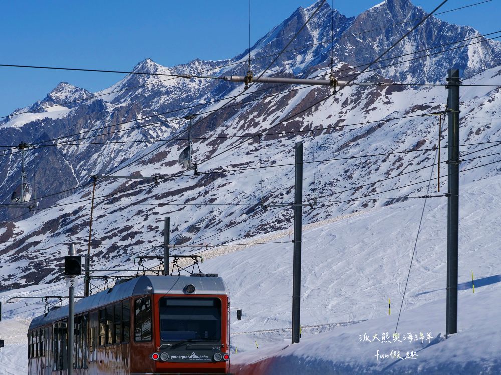馬特洪峰（Matterhorn）︱搭乘登山鐵道前往Gornergrat、眺望金字塔山峰、ZOOOM the Matterhorn體驗、漫步Riffelalp夢幻雪景，享受最純粹的瑞士慢遊時光～春季德瑞13日夢幻跟團︱DAY8-1