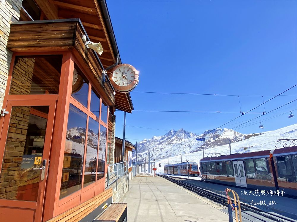 馬特洪峰（Matterhorn）︱搭乘登山鐵道前往Gornergrat、眺望金字塔山峰、ZOOOM the Matterhorn體驗、漫步Riffelalp夢幻雪景，享受最純粹的瑞士慢遊時光～春季德瑞13日夢幻跟團︱DAY8-1