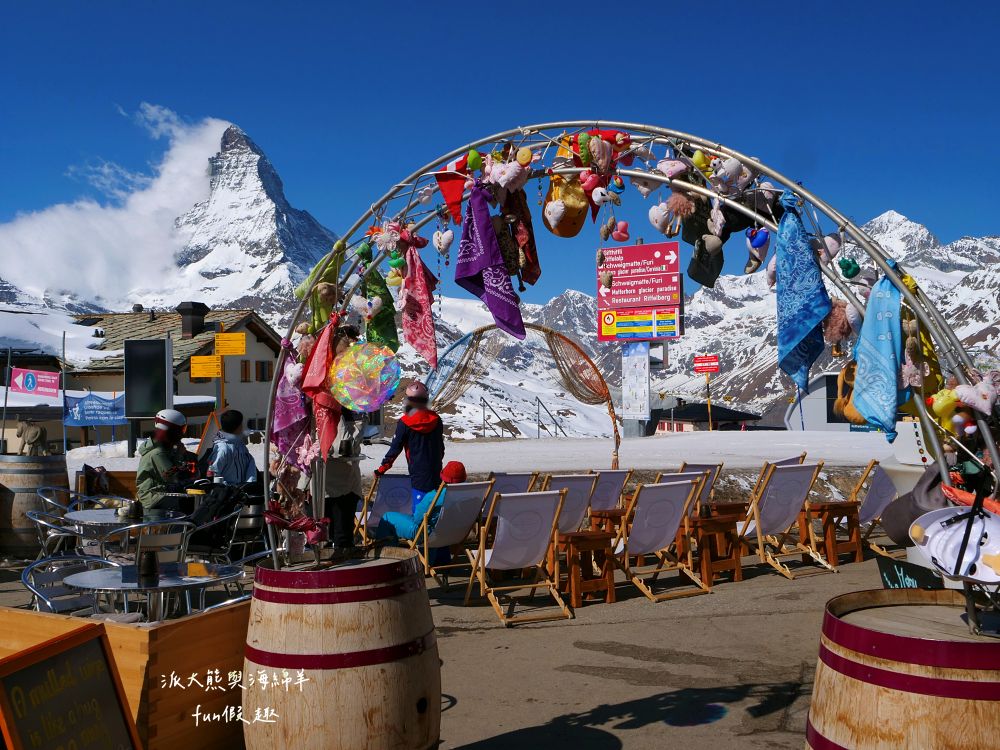 馬特洪峰（Matterhorn）︱搭乘登山鐵道前往Gornergrat、眺望金字塔山峰、ZOOOM the Matterhorn體驗、漫步Riffelalp夢幻雪景，享受最純粹的瑞士慢遊時光～春季德瑞13日夢幻跟團︱DAY8-1