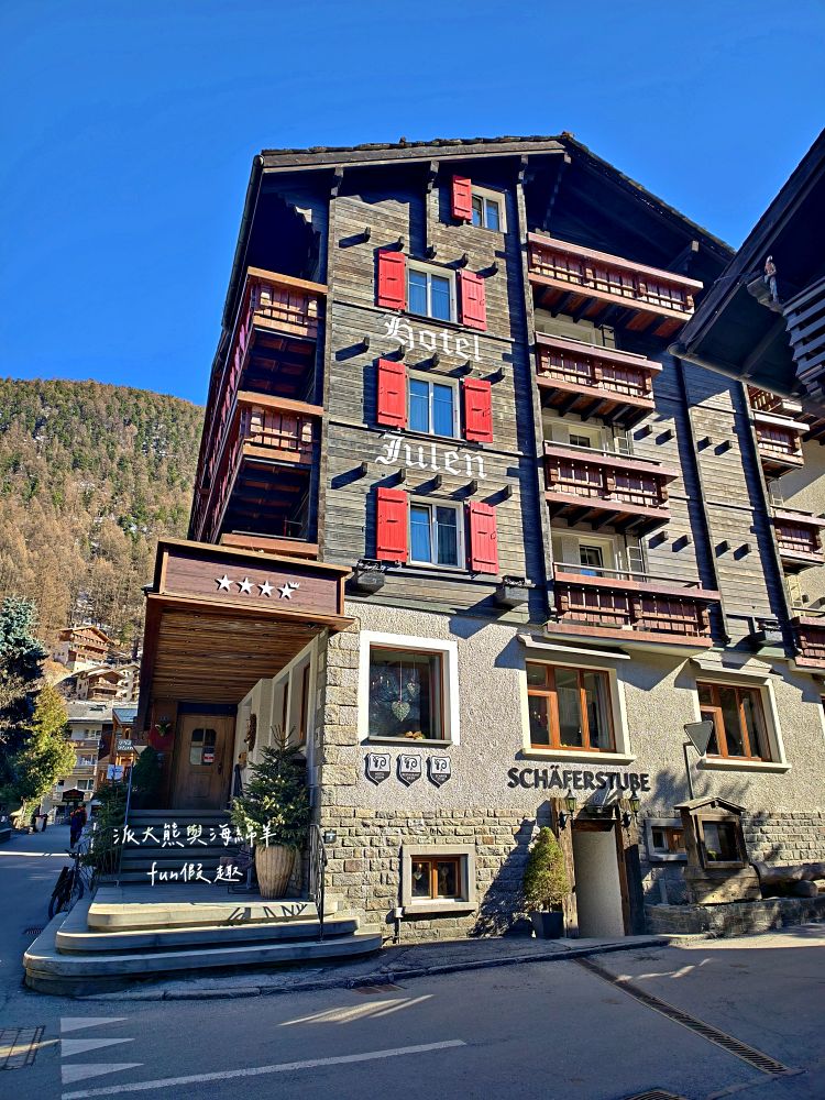 Restaurant Julen︱難以忘懷的粉嫩黑鼻羊排與瓦萊州 Syrah紅酒，視覺與味覺的雙重奢華享受～馬特洪峰山腳下的極致味蕾！春季德瑞13日夢幻跟團︱DAY8-2