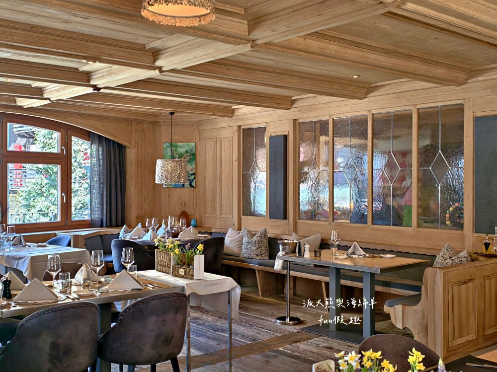 Restaurant Julen︱難以忘懷的粉嫩黑鼻羊排與瓦萊州 Syrah紅酒，視覺與味覺的雙重奢華享受～馬特洪峰山腳下的極致味蕾！春季德瑞13日夢幻跟團︱DAY8-2