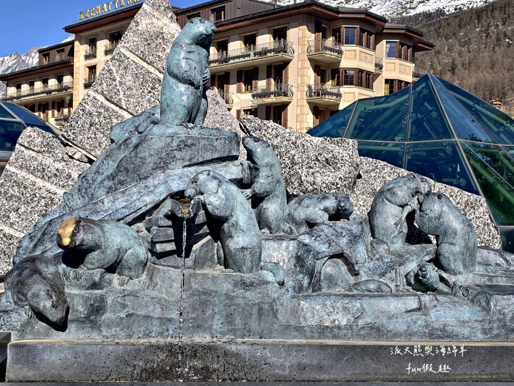 策馬特（Zermatt）半日遊︱漫步童話山城班霍夫大街，Coop超市採買伴手禮、瑞士刀、馬特洪峰紀念杯，超實用購物指南通通在這裡！︱春季德瑞13日夢幻跟團︱DAY8-4