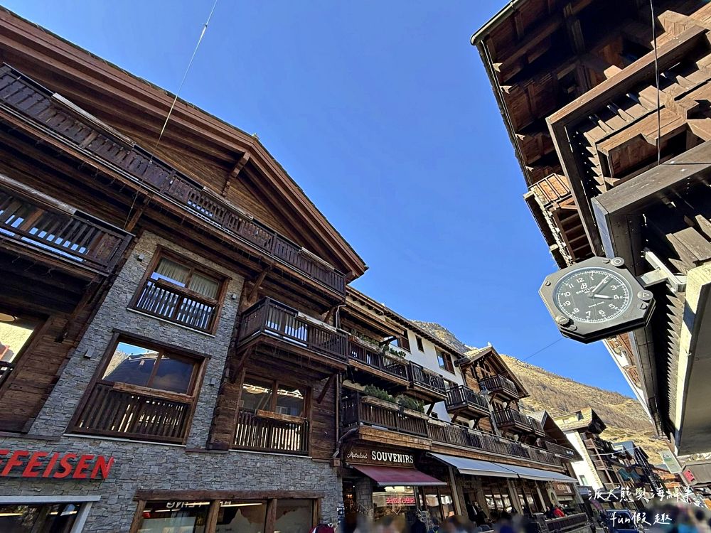 策馬特（Zermatt）半日遊︱漫步童話山城班霍夫大街，Coop超市採買伴手禮、瑞士刀、馬特洪峰紀念杯，超實用購物指南通通在這裡！︱春季德瑞13日夢幻跟團︱DAY8-4