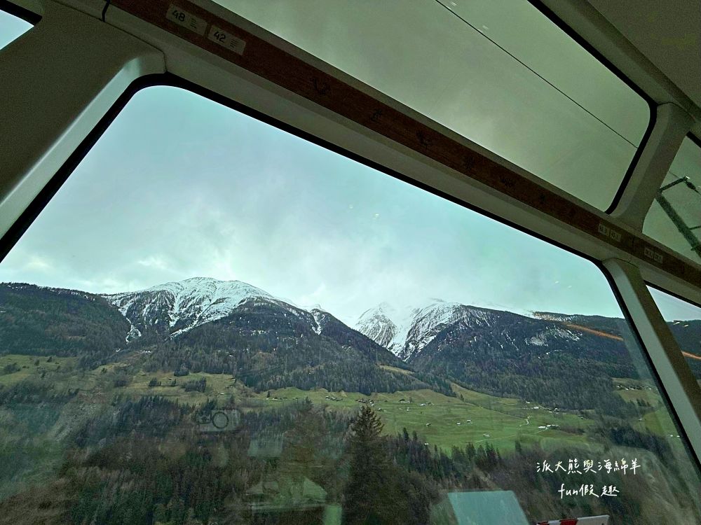 冰河列車（Glacier Express）︱解鎖全球最慢快車，全景窗配瓦萊州美食！策馬特到庫爾5.5小時慢旅行，最奢侈的阿爾卑斯鐵道饗宴～春季德瑞13日夢幻跟團︱DAY9-1