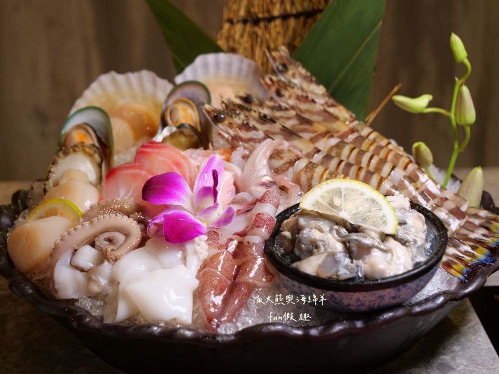 2026澎漁海味.壽司.鍋物｜澎漁草屯旗艦店！500元內高CP值套餐，必點超狂香菜牛肉鍋、巨無霸炸蝦壽司與澎湖明蝦總匯 （附專屬停車場）～