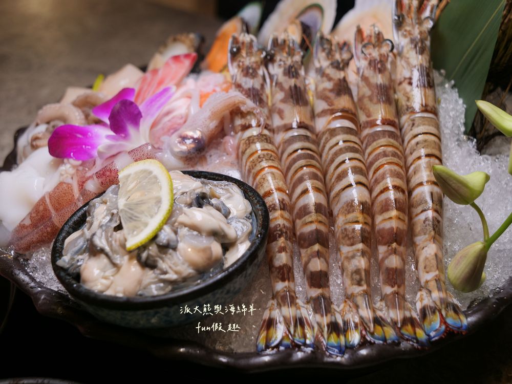 2026澎漁海味.壽司.鍋物｜澎漁草屯旗艦店！500元內高CP值套餐，必點超狂香菜牛肉鍋、巨無霸炸蝦壽司與澎湖明蝦總匯 （附專屬停車場）～
